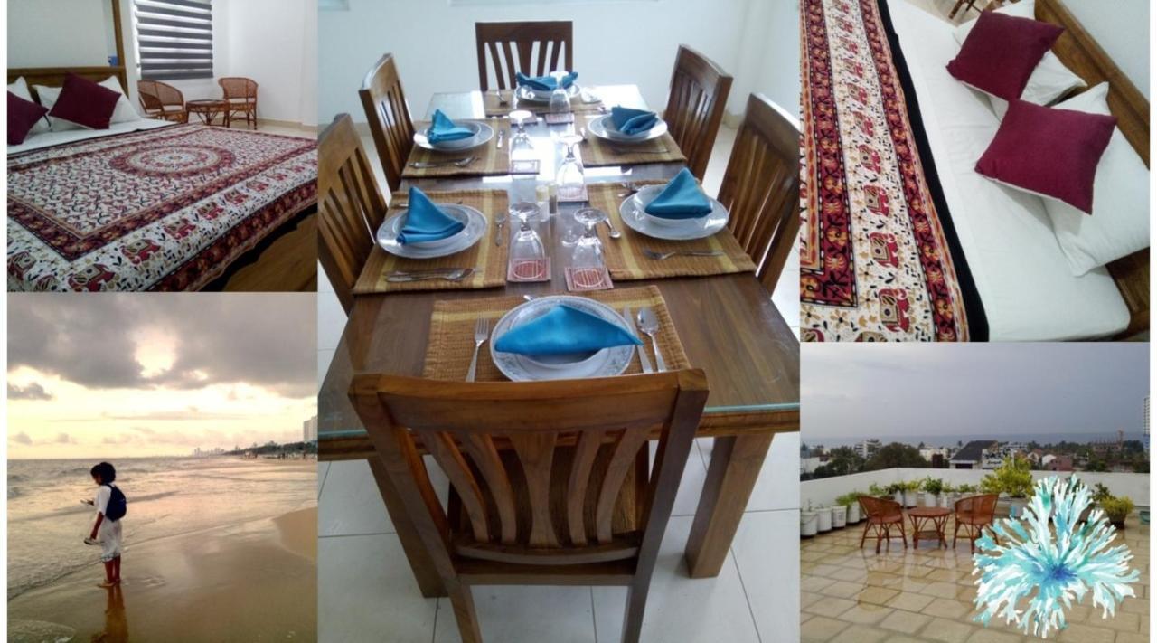 Ocean Pebbles Apartment Dehiwala-Mount Lavinia Luaran gambar
